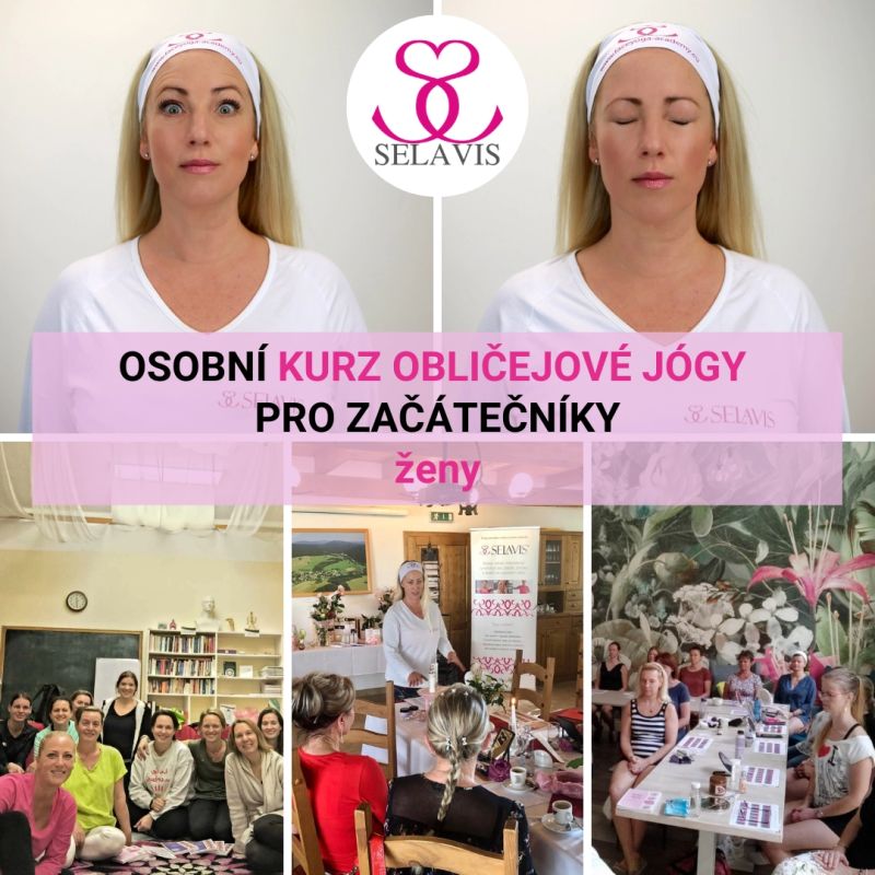 Ženy Olomouc Kurz Obličejové jógy 16.4.2026 pro začátečníky, č.1, Face&Eyes Yoga Academy Selavis se Světlanou