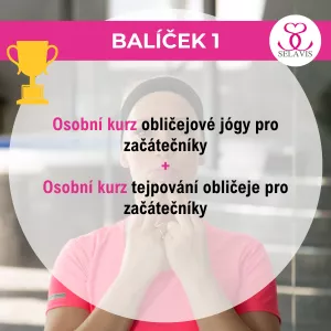 Balíček: Praha 24.11 Kurz Obličejové jógy+Estetického tejpování pro začátečníky+Ebooky, Face&Eyes Yoga Academy Selavis se Světlanou